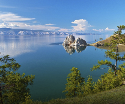 Příroda Sibiře: jezero Bajkal