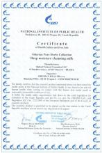 Certificate Deep Moisture Cleansing Milk
