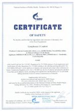 Certificate of safety AKCE Lymphosan J Comfort, Kup tři, čtvrtý zdarma!