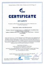 Certificate of safety Kup 3, získej 4! Sada. Doplnek stravy - Elemvitals. Iodine with Siberian herbs 