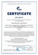 Certificate of safety Sada. Kup 3, získej 4! Doplněk stravy - čaj Sagaan Kharaasky - Bílá vlaštovka