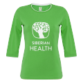 Dámské tričko Promo (barva: zelená, velikost: 50/XL, rukáv 3/4)