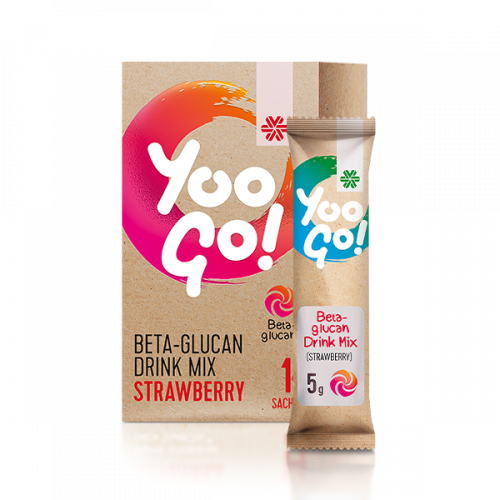 Yoo Go Beta-glucan Drink Mix (Jahoda)