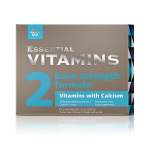 Doplněk stravy Essential Vitamins.  Vitamins with Calcium, 60 kapslí